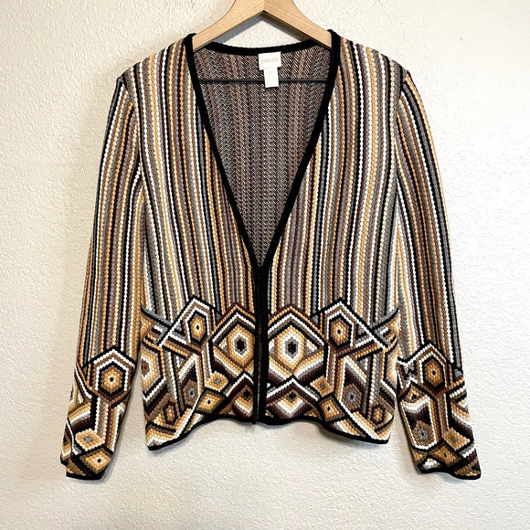 Geometric Cardigan