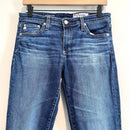 Cigarette Crop Cut Off Jeans-2