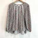 Floral Crochet Trim Top-2