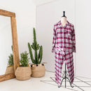 Flannel Plaid 2PC Pajamas-1