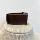 Leather Crystal Cuff Bracelet-2