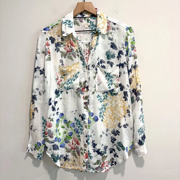 Floral Button Down Top