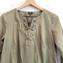 Lace up Front Dress-3