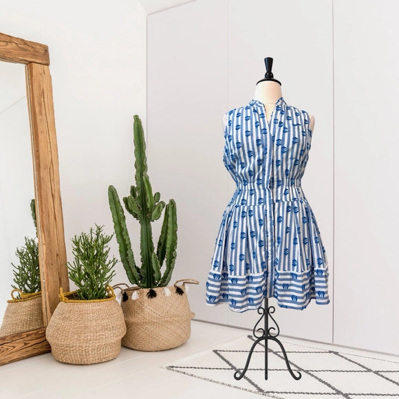 Striped Button Down Dress