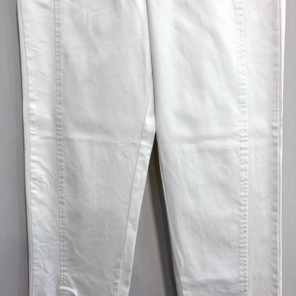 Button Ankle Chino Pants