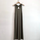 Twist Open Back Maxi Dress-2