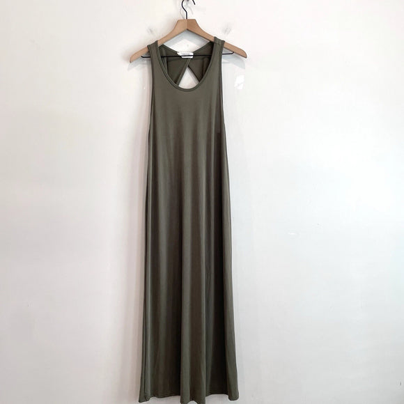 Twist Open Back Maxi Dress