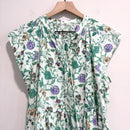 Floral Tassel Cotton Dress-3