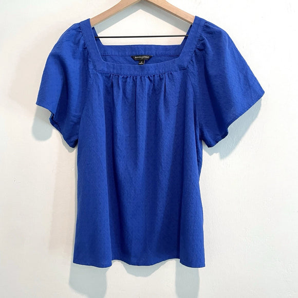 Short Sleeve Square Neck Top