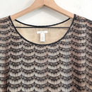 Lace Overlay Top-3