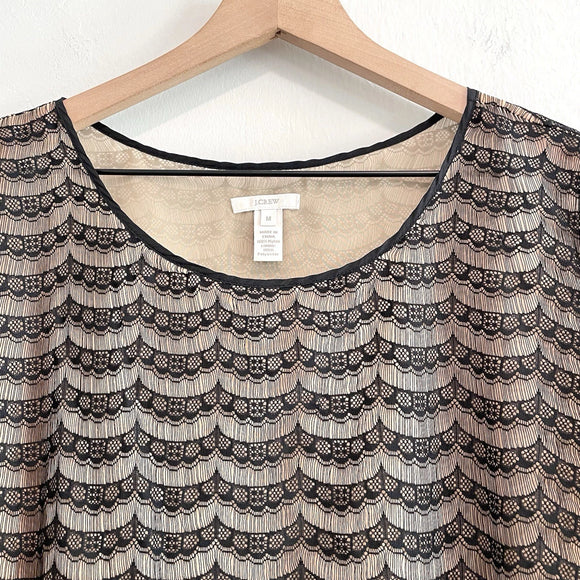 Lace Overlay Top