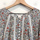 Floral Crochet Trim Top-3