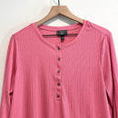 Long Sleeve Henley Top-3