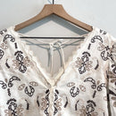 Eyelet Scalloped Trim Top-3