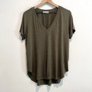 Short Sleeve V-Neck Tee-2