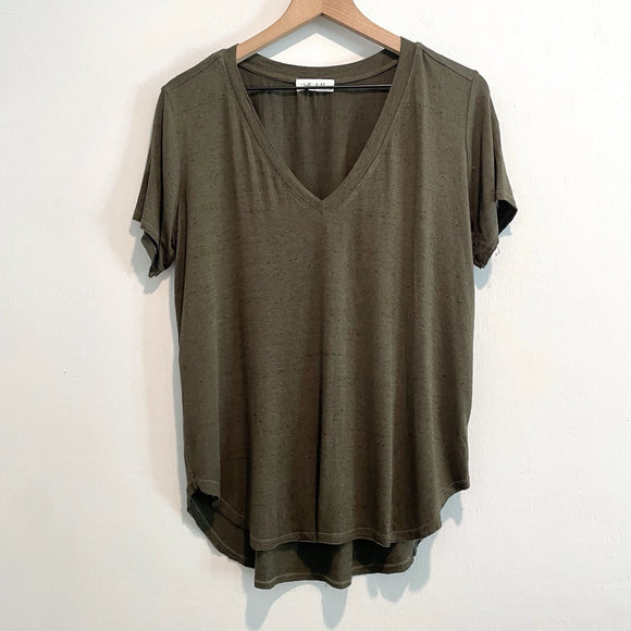 Short Sleeve V-Neck Tee