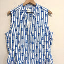 Striped Button Down Dress-3