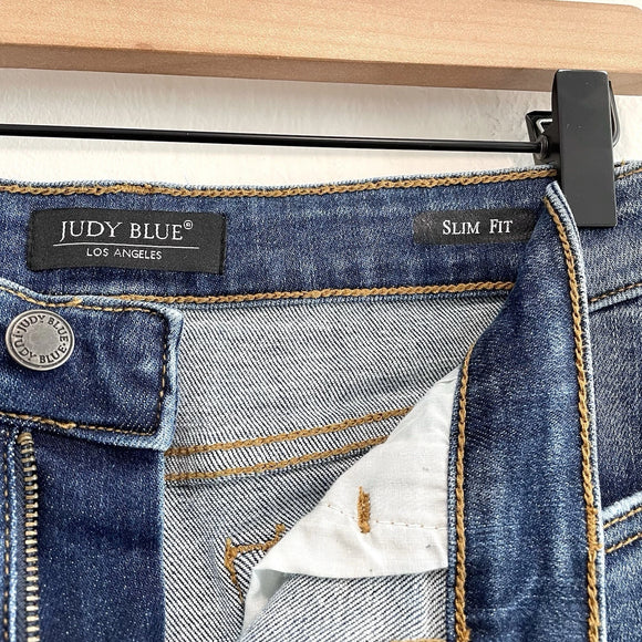 Distressed Slim Fit Jeans