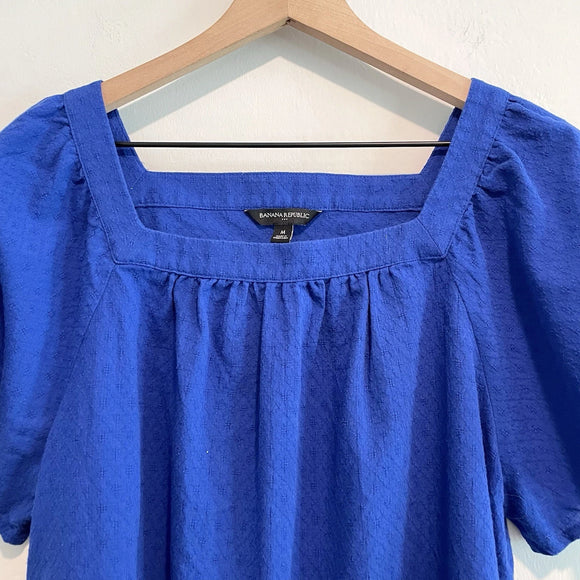 Short Sleeve Square Neck Top