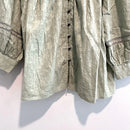 Lace Button Down Top-4