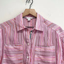 Striped Button Down Top-3