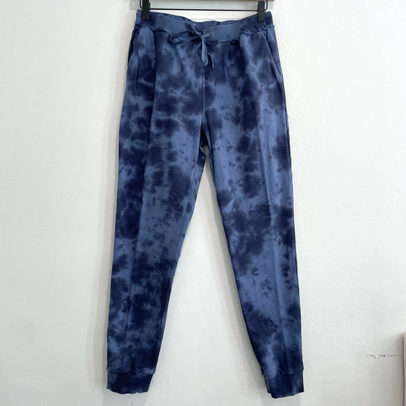 Embroidered Tie Dye Hoodie and Jogger Set
