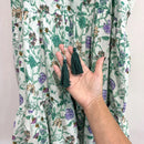 Floral Tassel Cotton Dress-5