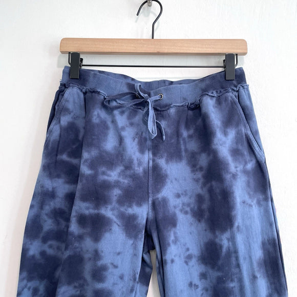 Embroidered Tie Dye Hoodie and Jogger Set