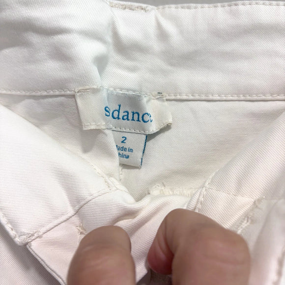 Button Ankle Chino Pants