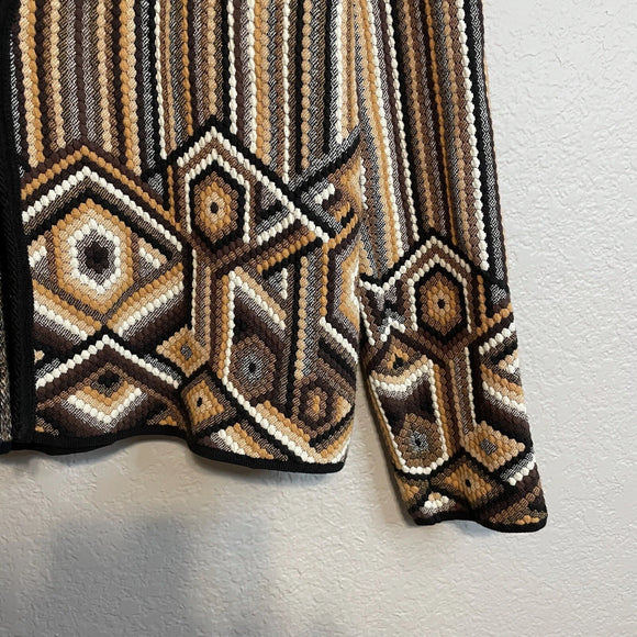 Geometric Cardigan