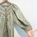 Lace Button Down Top-5