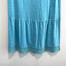 Ruffle Lace Trim Tank Dress-4