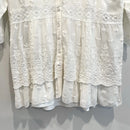 Silk Embroidered Eyelet Lined Top-4