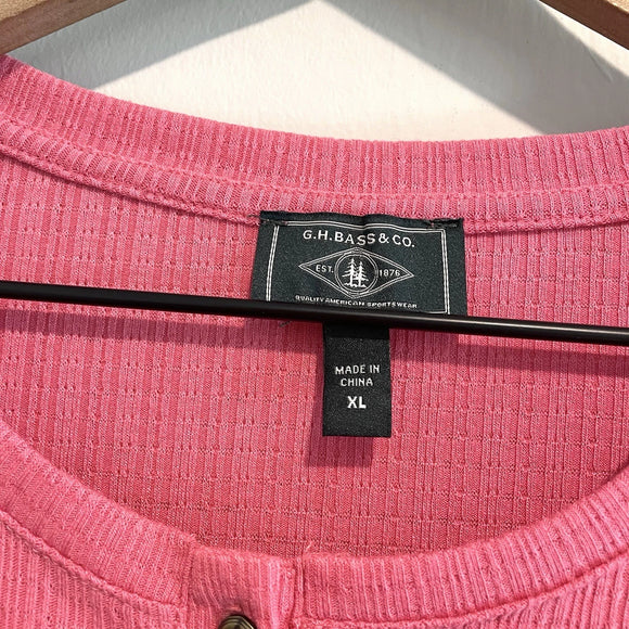 Long Sleeve Henley Top