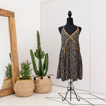 Floral Spaghetti Strap Dress