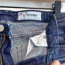 Cigarette Crop Cut Off Jeans-6