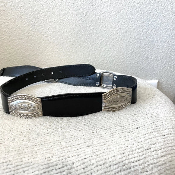 Weave Braided Concho Belt