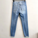 Raw Step Hem Skinny Jeans-6