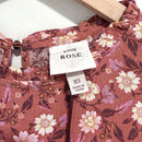 Floral Eyelet Ruffle Hem Dress-6