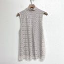 Mock Neck Lace Top-6