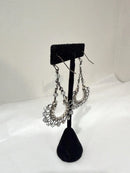 Beaded U Shape Earrings-6