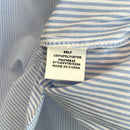 Smocked Striped Tie Neck Top-7