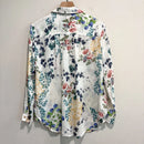 Floral Button Down Top-7