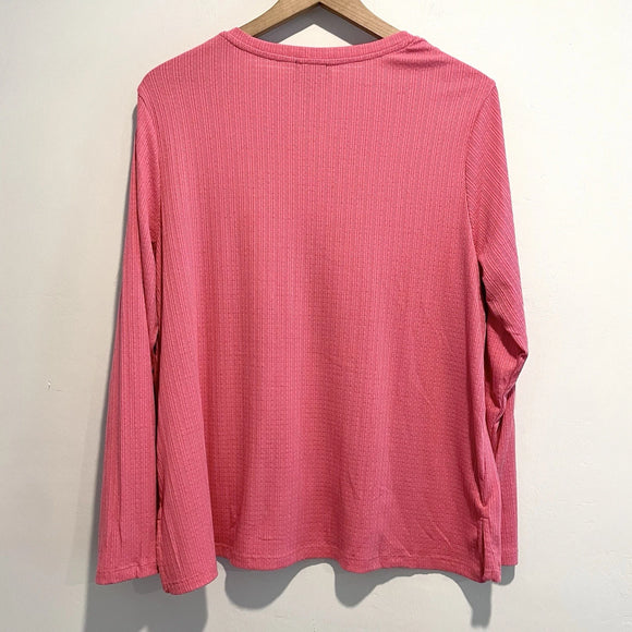 Long Sleeve Henley Top