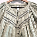 Lace Button Down Top-7