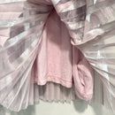 Foil Pleated Overlay Top-7