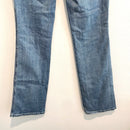 Cut Off Frayed Waist Bootcut Jeans-8
