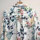 Floral Button Down Top-8