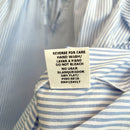 Smocked Striped Tie Neck Top-8