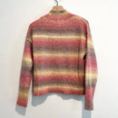 Striped Mock Neck Sweater-8